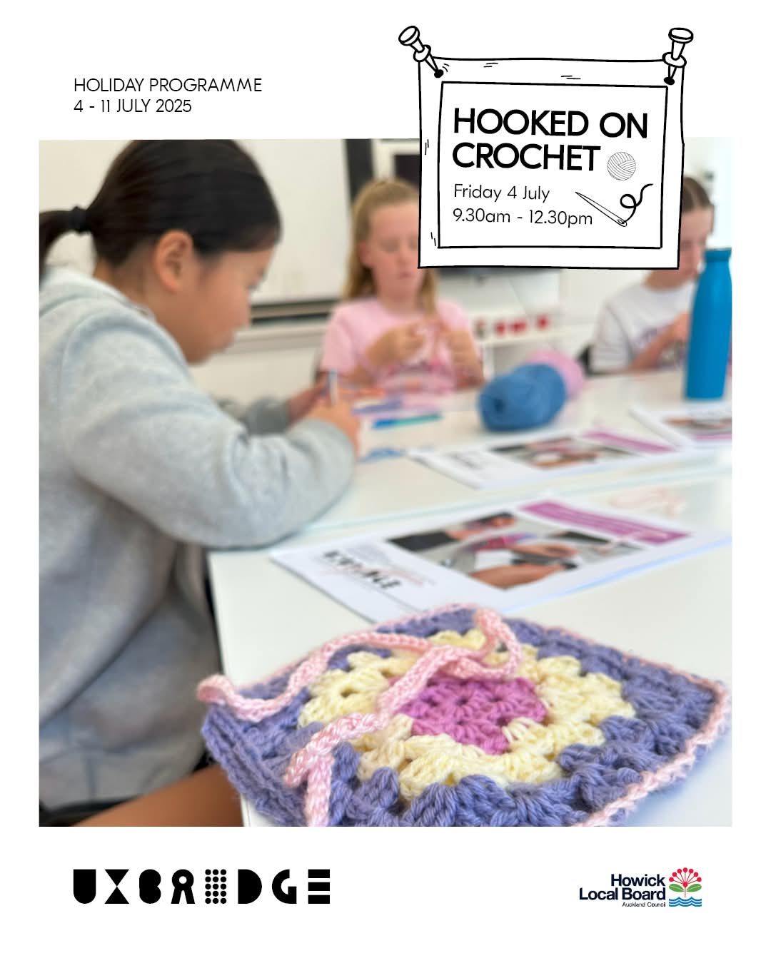Upcoming Crochet Workshops Uxbridge Arts & Cultural