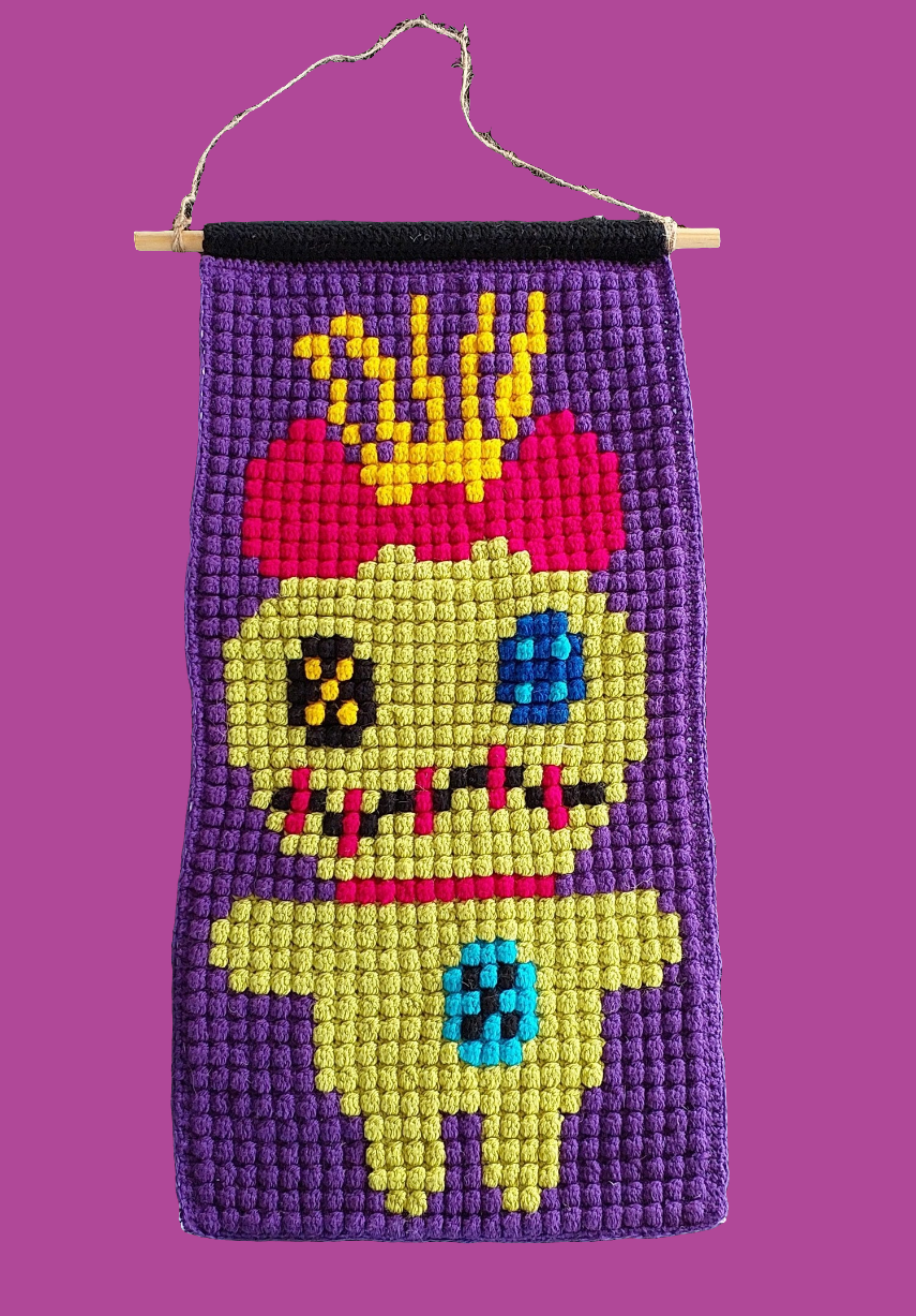 Cartoon Doll Wall Hanging